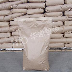 多層黃色(se)進口牛皮紙方(fang)底敞口袋